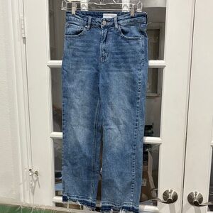 Classic Blue Straight Leg Jeans